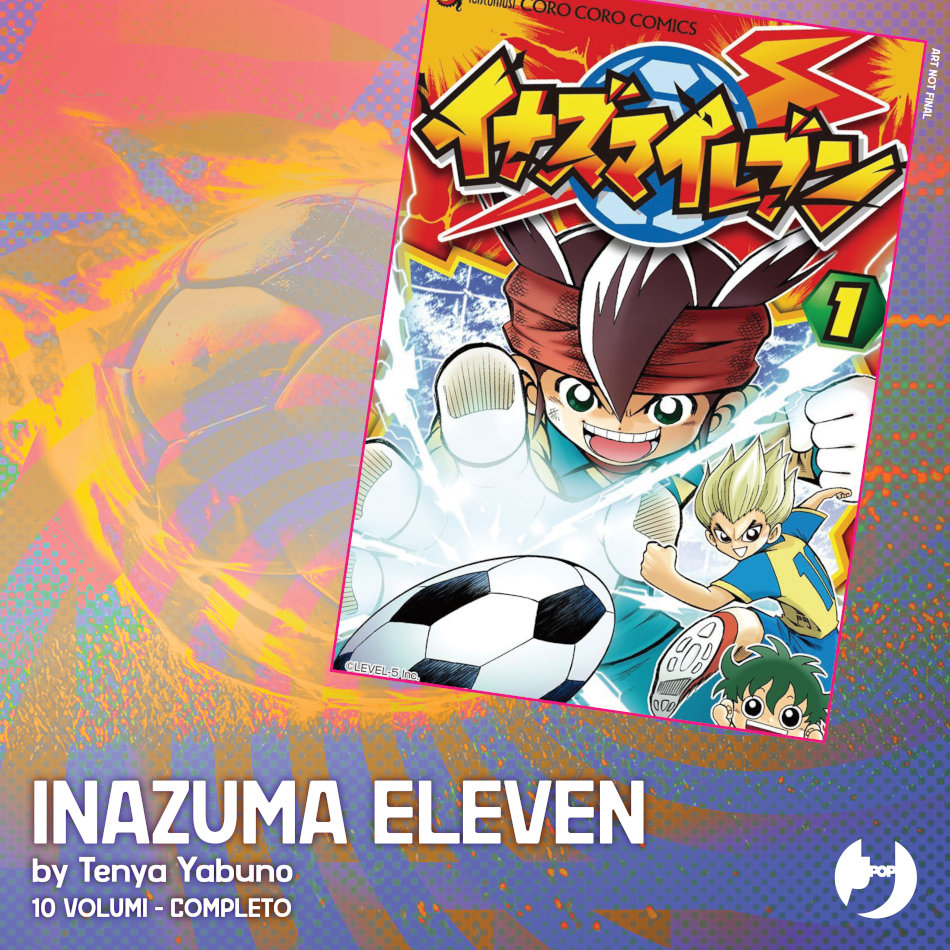 J-POP Manga annuncia "Inazuma Eleven" di Yabuno Tenya